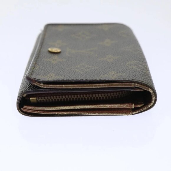 LOUIS VUITTON Monogram Porte Monnaie Billets Tresor Wallet M61730 LV Auth 52272 - Picture 4 of 14